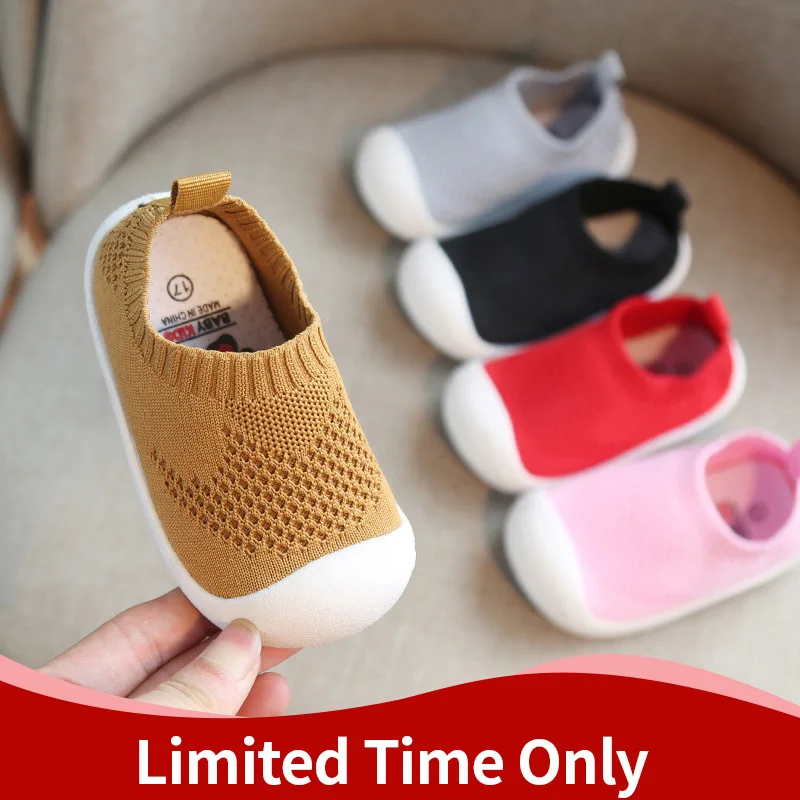 

Spring Autumn Infant Toddler Shoes Girls Boys Casual Mesh Shoes Soft Bottom Comfortable Non-slip Kid Baby First Walkers Shoes