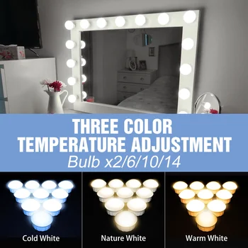 Makeup Mirror Vanity Lamp Wall Led Bathroom Lighting 2