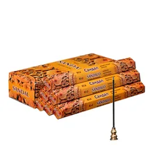 Сандаловые индийские ароматические палочки 3 трубки ручной работы из сандалового дерева, лаошань, ароматические палочки для дома