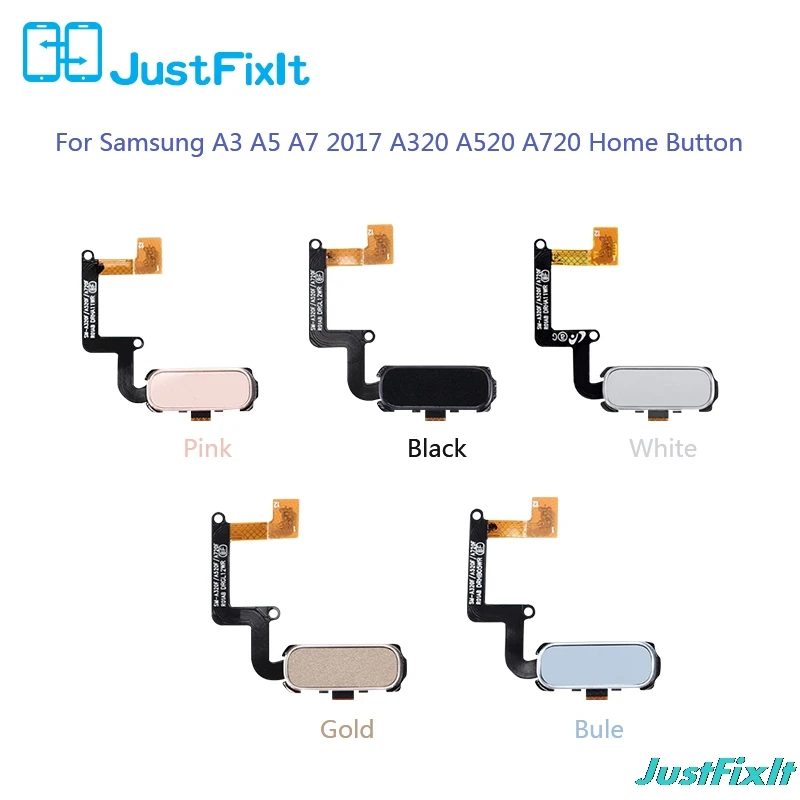 Гибкий кабель с сенсором отпечатков пальцев для samsung Galaxy A3 A5 A7 A320 A520 A720 A320F A520F A720F Touch ID