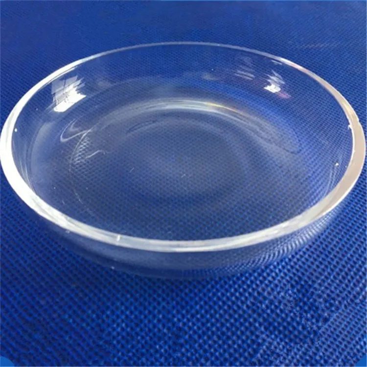 Плавление прозрачный кварцевая тарелка OD50* Height20