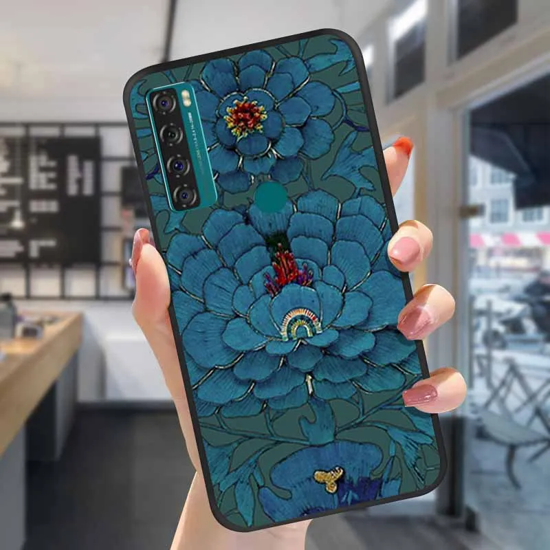 3D Relief Silicone Cartoon Embossed Covers - Durable Back Case Bumper Coque