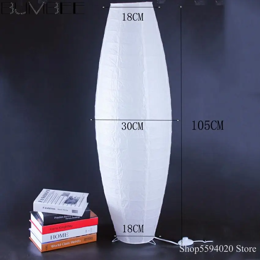 Напольный светильник из ткани в скандинавском стиле светодиодсветодиодный