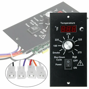 

Iron Outdoor Accessories Replacement Kitchen Tool Barbecue Embedded Control Board Pellet Grill Digital Thermostat For Traeger
