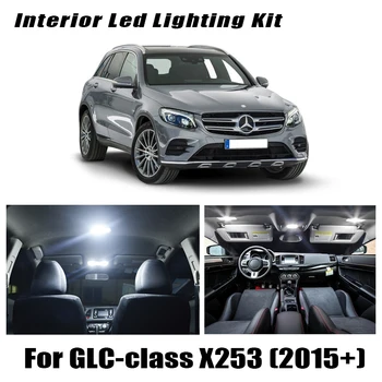 

11pc X Canbus No Error LED interior dome light lamp Kit package For Mercedes Benz GLC class X253 GLC250 GLC300 GLC350 (2015+)