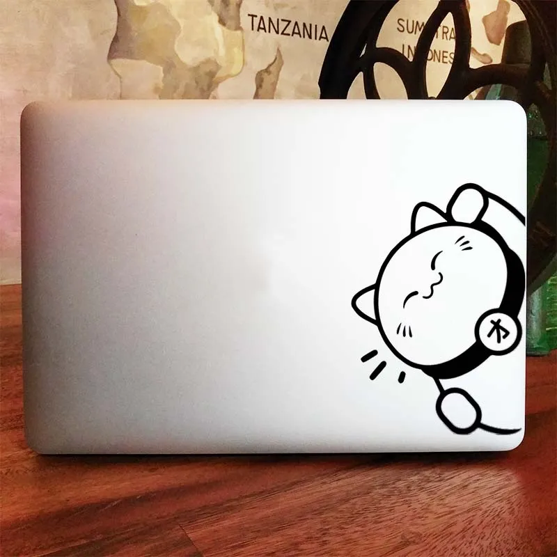 Наклейка для ноутбука Lucky Cat Maneki Neko для Apple Macbook Pro Air retina 11 12 13 14 15 дюймов Виниловая наклейка для ноутбука Mac Book