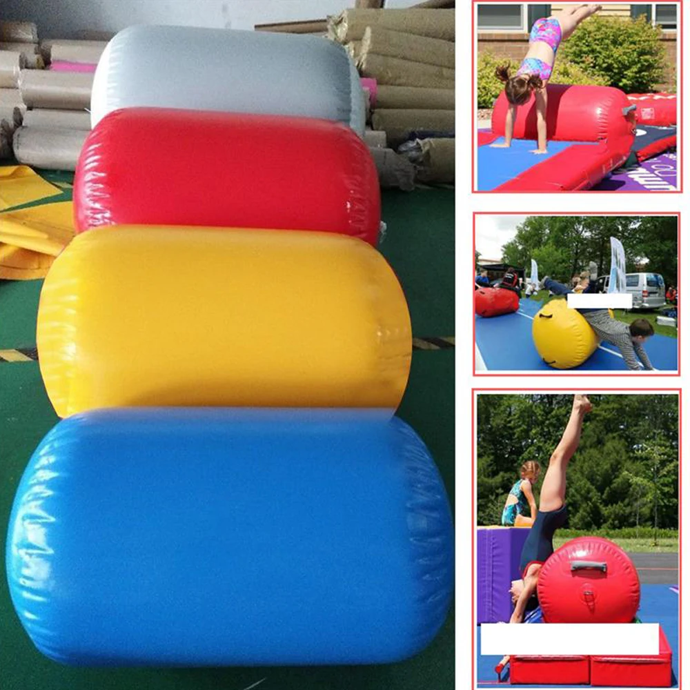 IHOME воздушный тренировочный цилиндр 100x65/120x90 см, надувные гимнастические упражнения, качающийся Yogamat для детей, тренировочный зал, перевернутый задник