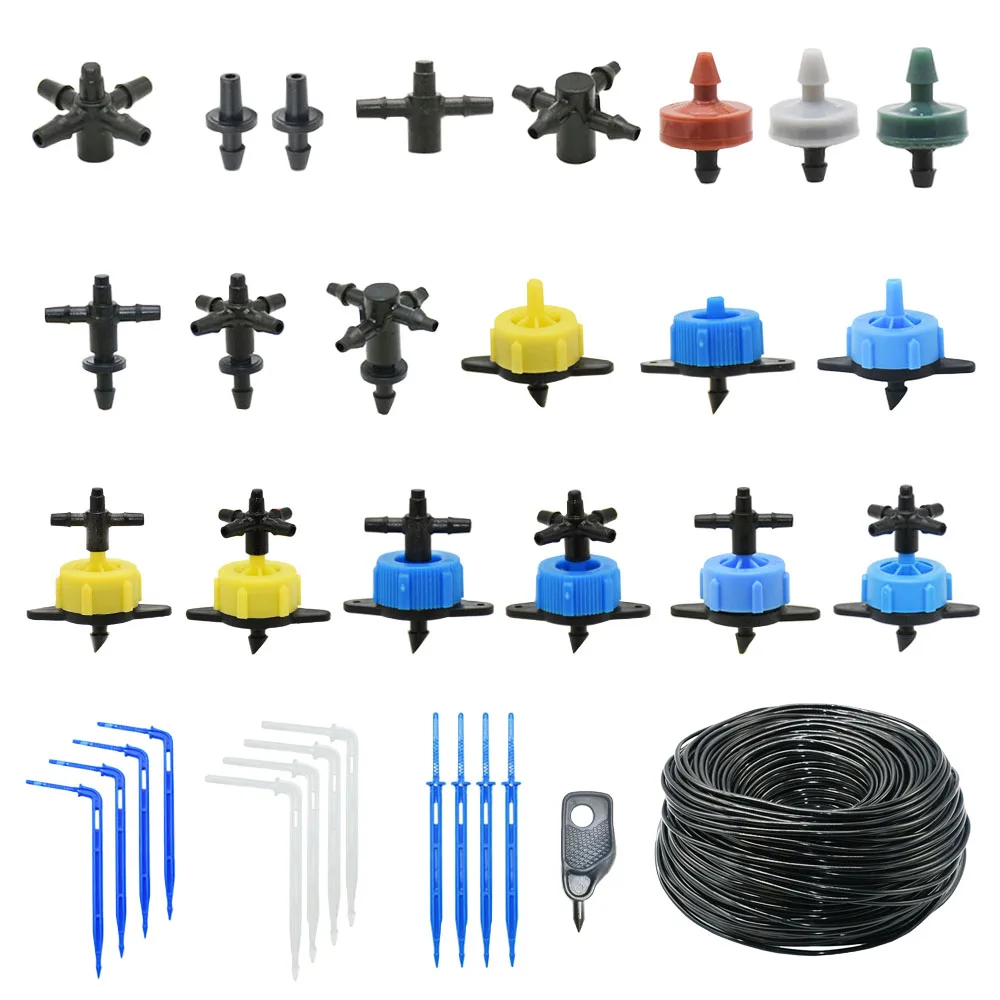 2L 4L 8L Dripper Irrigation 2/4-way Arrow Dropper Connector Cross Water ...