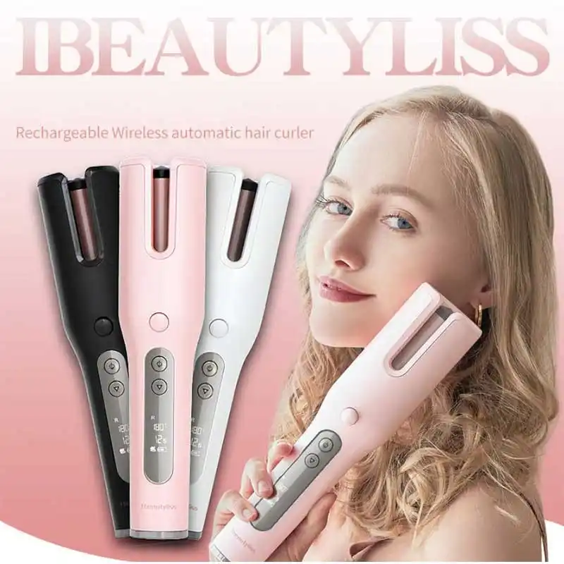 wireless automatic curling iron