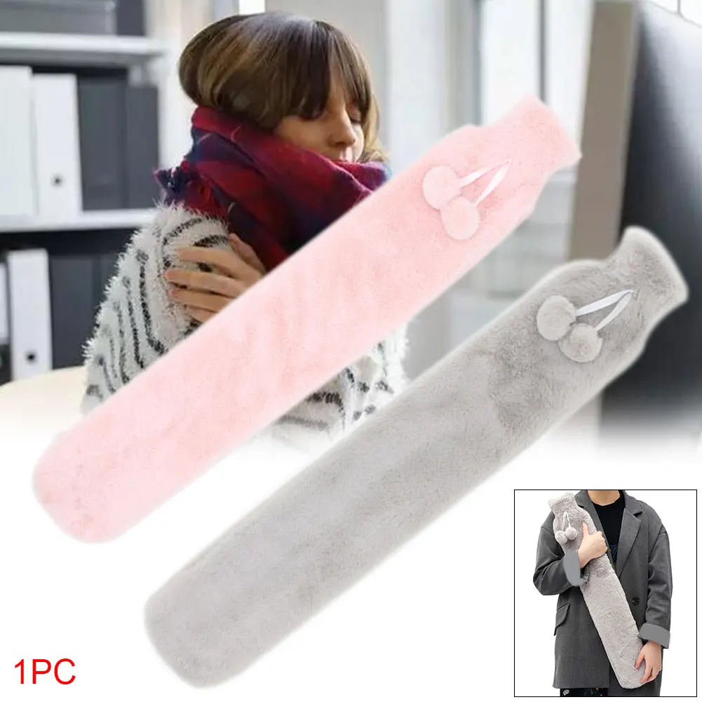 Hot Water Bottle Leak-proof Extra Long With Cover Gift Sleep Soft U Shape Home Warm Winter Reusable Cute Hand Foot