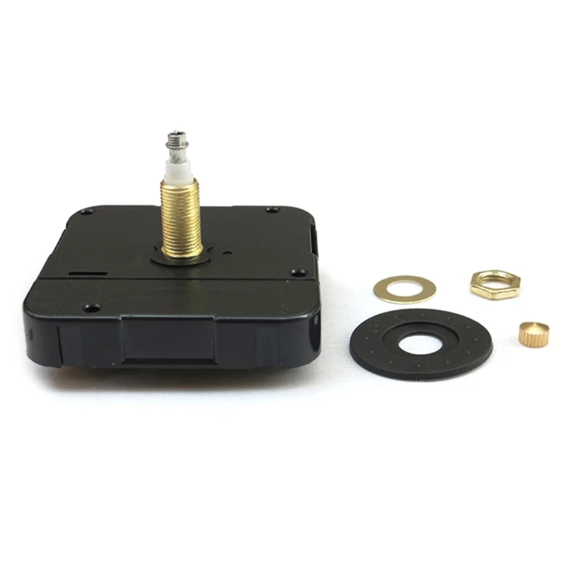 High Torque Long Shaft Silent Clock Movement Mechanism with 2 Different Size Clock Hands Repair Tool Parts Set 2023 New 4