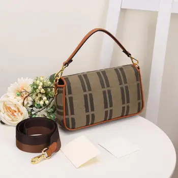 

free shipping 2020 the new style canvas women handbag one shoulder bag crossbody bag 4 size fashion classic bagutte bag