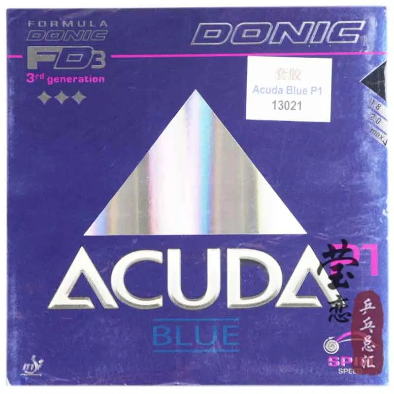 

Original Donic Acuda Blue P1 P2 P3 table tennis rubber astringent rubber for table tennis racket ping pong racket