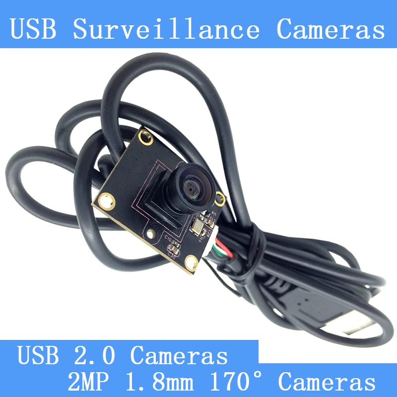 PU`Aimetis 2MP Surveillance cameras 720P HD 170-degree wide viewing angle USB2.0 camera module | Безопасность и защита