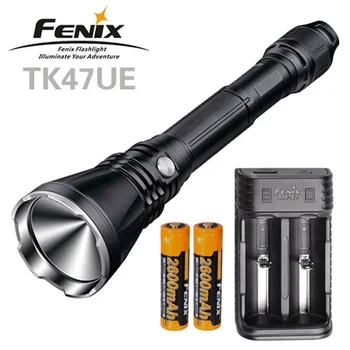 

Fenix TK47UE high-performance flashlight Cree XHP70 LED max 3200 lumen + fenix 2600X2 battery + fenix X2 charger