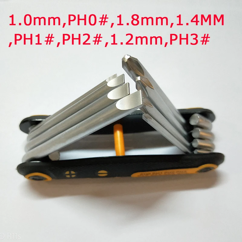 8 in 1 Portable Folding Torx Star Key Bit Screwdriver Wrench Set Tool Kit T9 T40 Multifunction screwdriver set 1 (2)