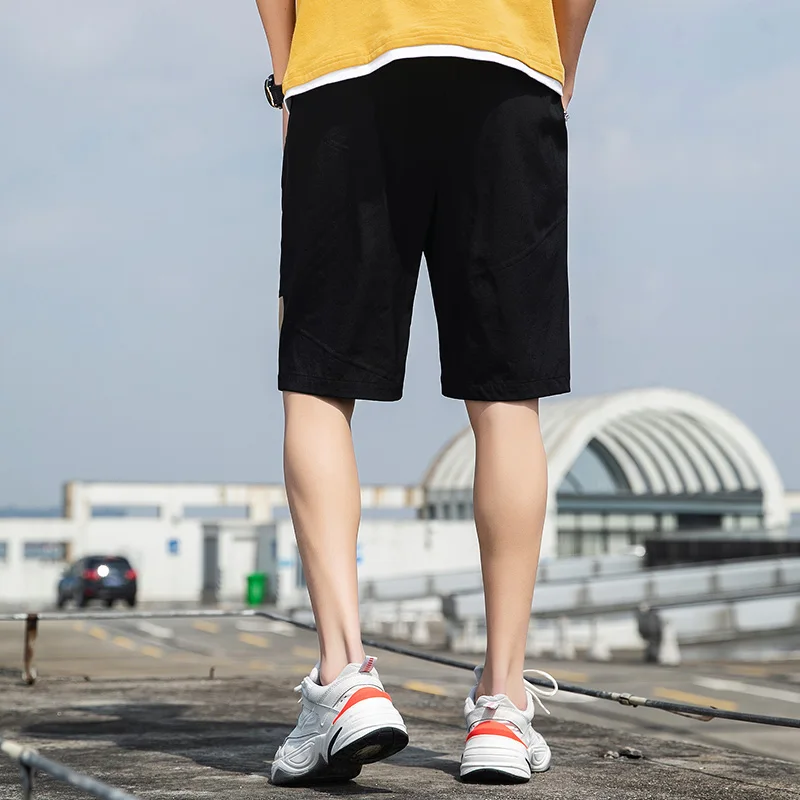 Men Casual Shorts Summer Run Drawstring Sportswear Shorts Breathable Shorts Plus Size Hip Hop Beach Fashion Sweatpants Male 2022 maamgic sweat shorts