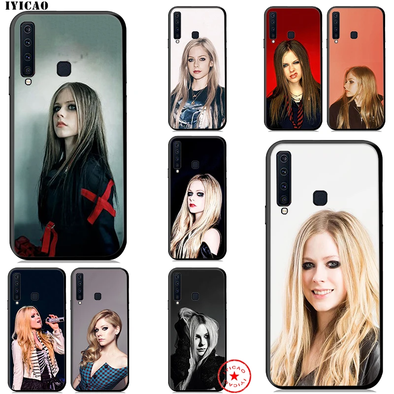 Мягкий чехол IYICAO avril lavigne для samsung Galaxy A9 A8 A7 J6 A6 Plus 2018 A3 A5 2016 2017 Силиконовый ТПУ |