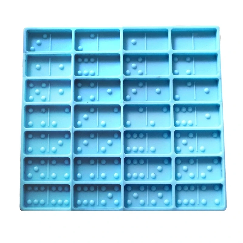

DIY Silicone Mould Dominoes Game Play Epoxy Resin Molds Casino Fun Art Crafts