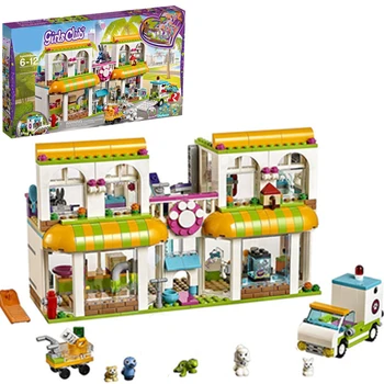 

Friends The Heartlake City Pet Center Compatible Lepining 41345 Friends Pet Shop Friends Creative Building Blocks Girl Toys