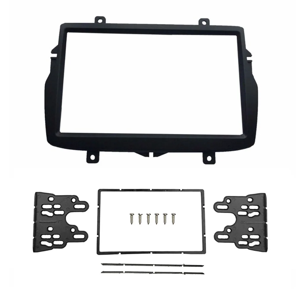 Daewoo Royale Lada Vesta 2015 +  DVD ׷ г  Ʈ Ʈ ŰƮ   ġ Double 2 Din Fascia