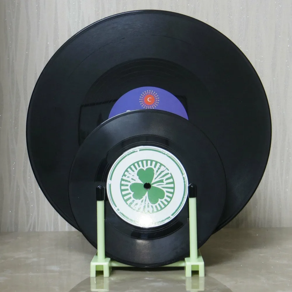 LP 레코드 랙-비닐 앨범 레코드 건조 건조기 랙 12 또는 7 10 레코드 앨범, 라이트 그린, 베이비 블루, 라이트 핑크, 라벤더에 적합