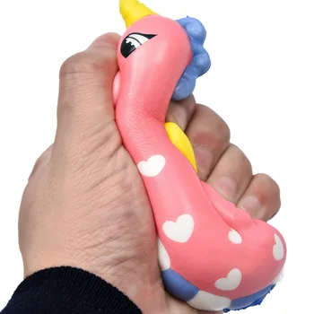 

Funny Hippocampus Slow Rebound PU Decompression Toys Slow Rising Toys Stress Relief Relax Pressure Toys Interesting Gifts Cute