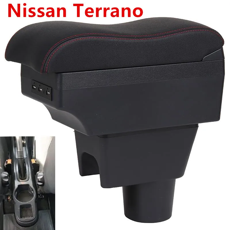 For Nissan Terrano Armrest Box Terrano 3 Universal Car Central Armrest Storage Box