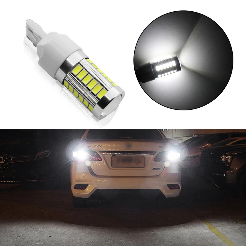 

T20 7443 W21/5W 33 SMD 5630 5730 LED Auto Brake Lights 21/5w Car DRL Driving Lamp Stop Bulbs Turn Signals Red White Amber DC 12V