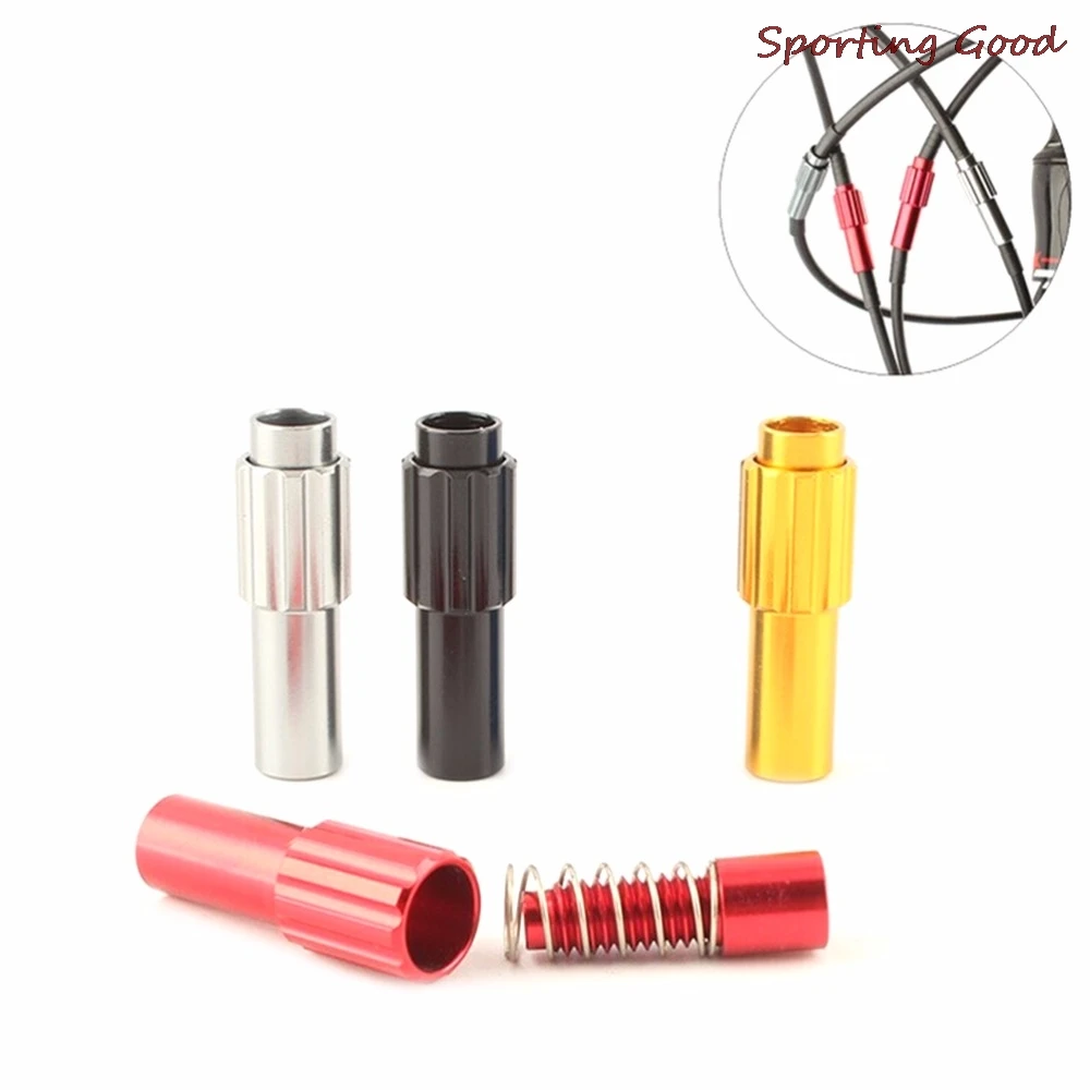 1pcs MTB Mountain Road Bike Aluminum Alloy  Brake Cable Tips Crimps Bicycle Derailleur Shift Cable End Caps
