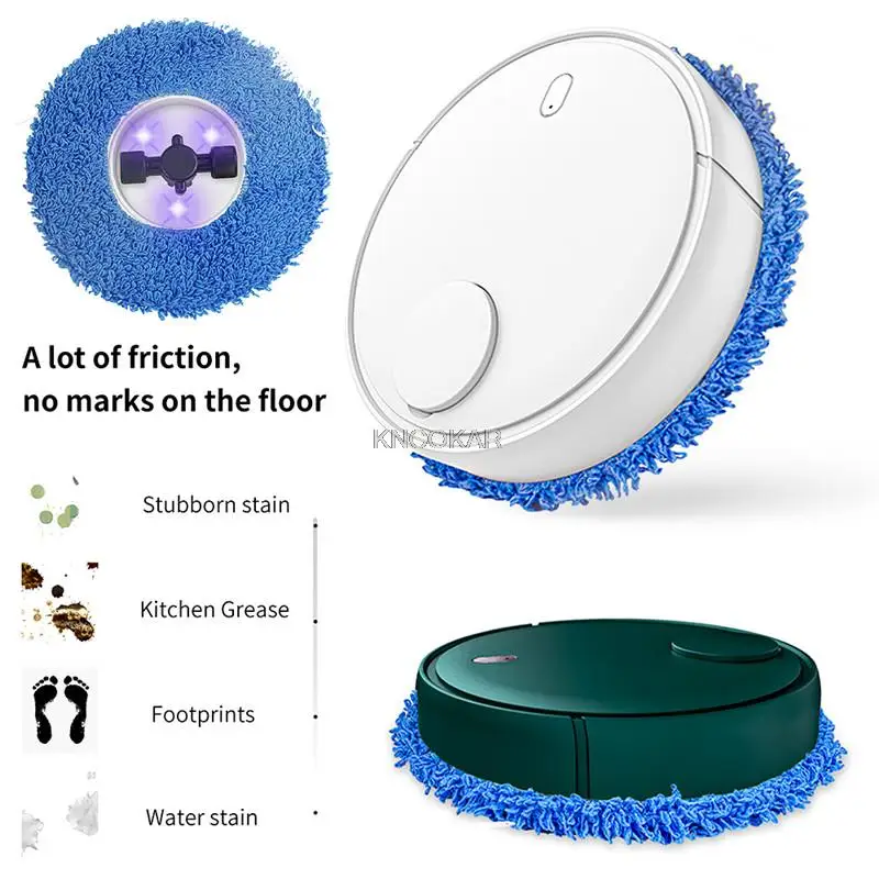 Automatic Mopping Cleaner Robot Dry and Wet 2 in 1 Cleaning Robot Smart Floor Dust Removal Home Cleaning Machine