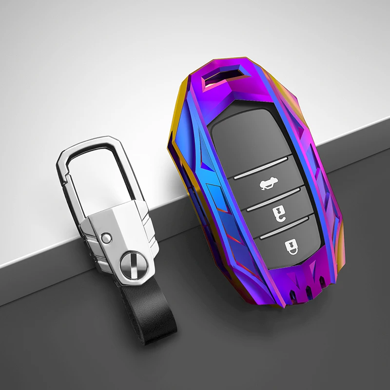 Cover chiave telecomando per Toyota Highlander Land Cruiser Riez RAV4 Camry Prado 8 Cover chiave telecomando per Toyota Highlander Land Cruiser Riez RAV4 Camry Prado - Hf1df2854d82a48a39c7e404f0a32f98cb