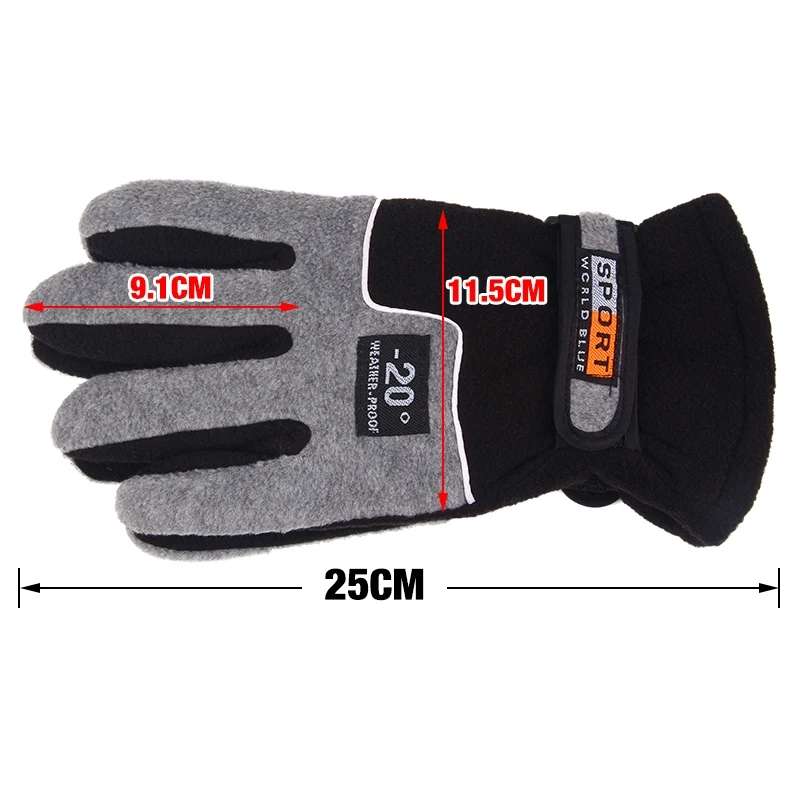Регулируемые перчатки для рыбалки ветрозащитные полный палец противоскользящие зимние теплые перчатки для велоспорта спортивные перчатки оборудование для подледной рыбалки