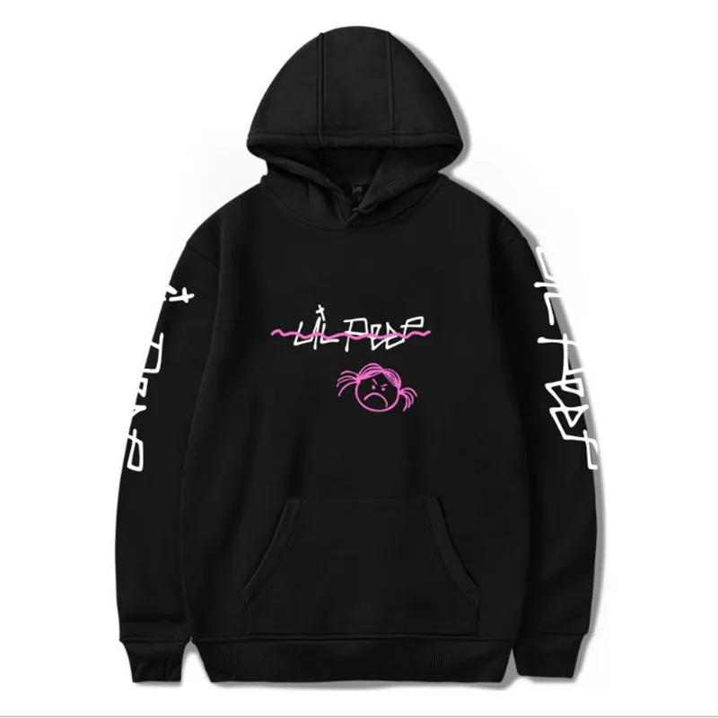 Дропшиппинг Lil толстовки с открытым носком Hell Boy Lil. Peep Мужской пуловер капюшоном