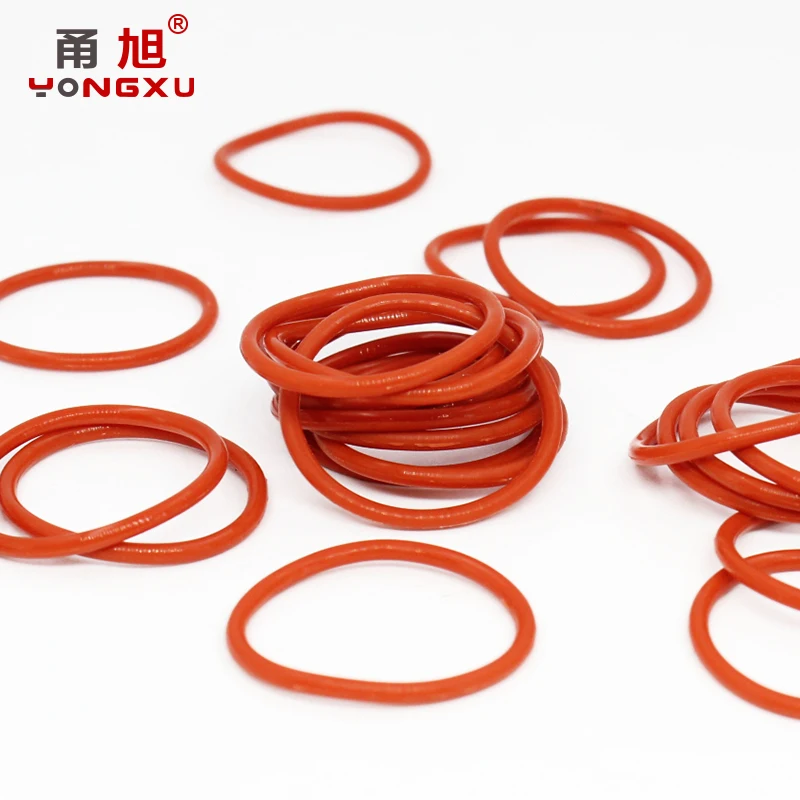 10PCS/Lot VMQ O Ring Seal Gasket Thickness CS1/1.5/1.9mm OD4-40mm Silicone Rubber Insulation Waterproof Washer Green Non-toxic