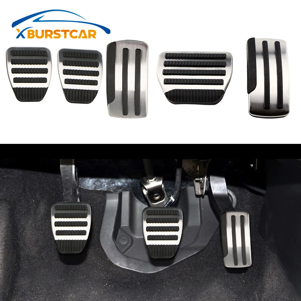 Xburstcar AT MT автомобильные педали для Nissan X trail T31 ROGUE Qashqai J10 Teana Altima из нержавеющей