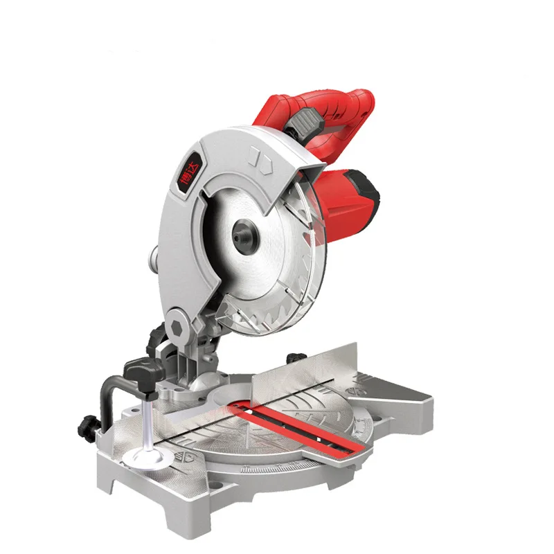7 Inch Laser Positioning Aluminum Saw Machine, Multi-Function Wood Cutting Machine Miter Saw Machine Multi-Angle Cutting Machine