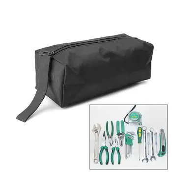 

Oxford Canvas Tool Bag Zipper Hardware Storage Toolkit Travel Makeup Hand Pouch
