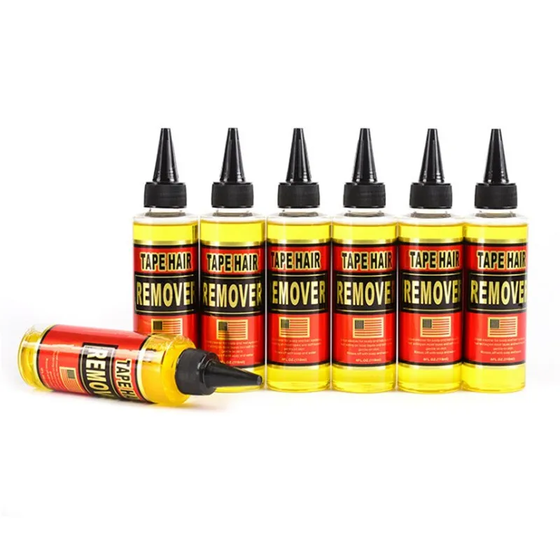 4 Oz 118 ml Yellow Liquid Remover For Tape Hair Remover for lace wig glue remover 2
