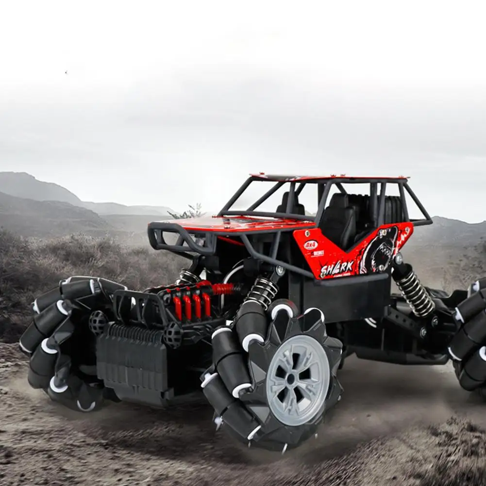 Автомобиль с дистанционным управлением 2,4 GHz 4WD перезаряжаемый 360 градусов вращение Дрифт трюк автомобиль внедорожный автомобиль игрушка с светильник