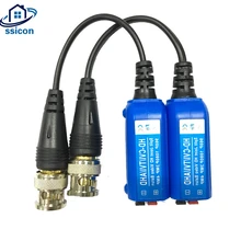 10 Pairs 4MP CCTV Video Balun UTP Balun Passive Transceivers BNC Balun Connector Support HD AHD/CVI/TVI Camera