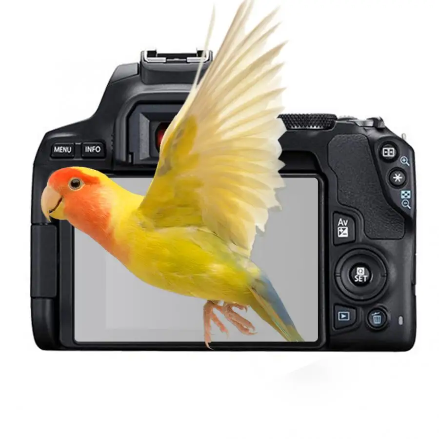 1 шт. Защитная пленка для экрана из закаленного стекла для камеры Canon 200D fotografia acessorio photo studio