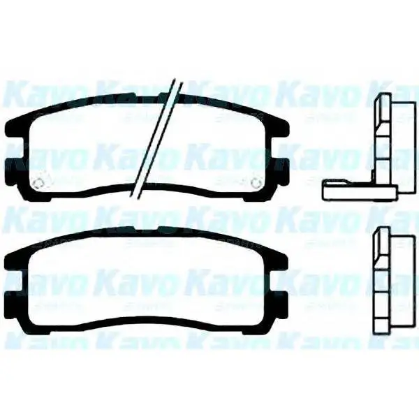 Колодки дисковые з.\ Mitsubishi Galant 1.8-2.5/2.0TDi 92-00/Sigm