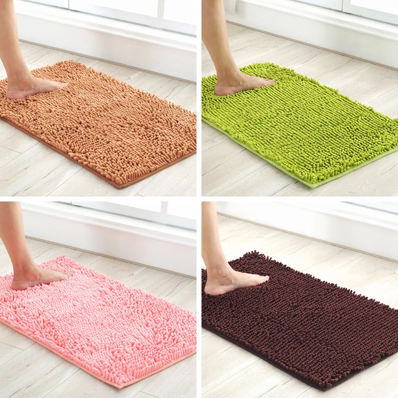 40 * 60 / 40*120CM set absorbent microfiber bath mat soft and fluffy bathroom mat shower room carpet