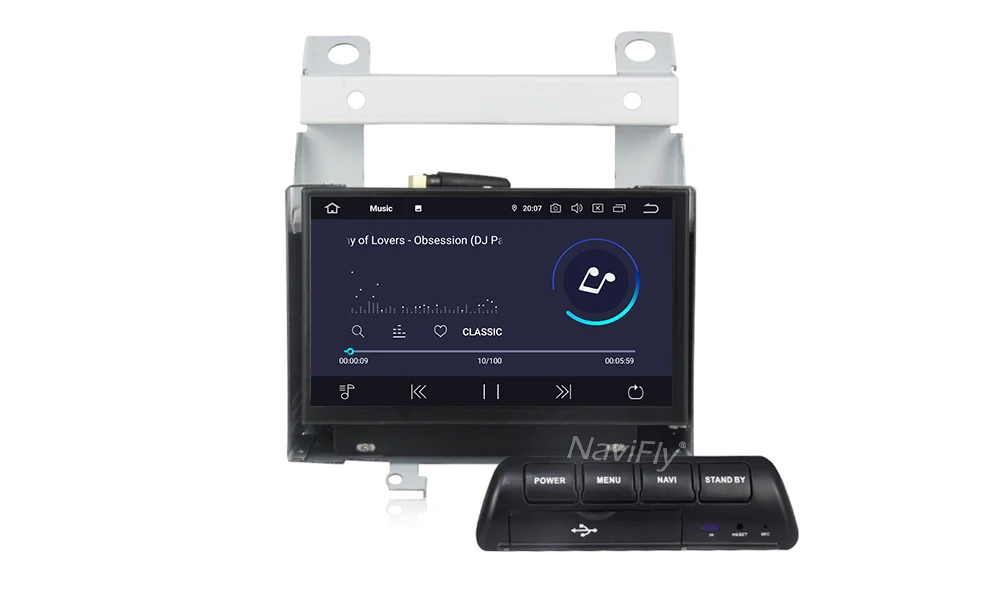 Perfect NaviFly IPS DSP Android 9.0 Car multimedia Player for Land Rover Freelander 2 2007 2008 2009 2010 2011 2012 Stereo Car Radio GPS 17