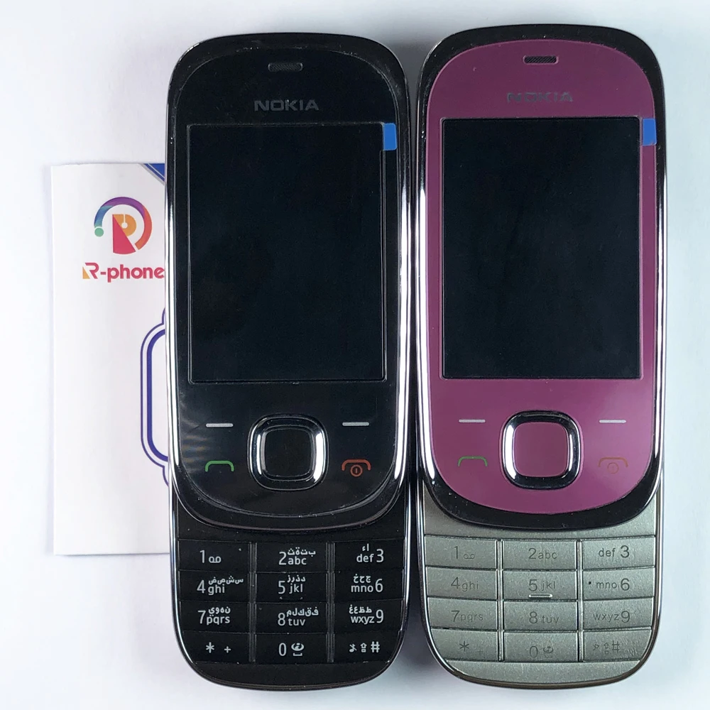 Восстановленный Оригинальный Nokia 7230 2G GSM разблокированный телефон и английская