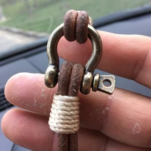 5 шт. высокое качество сплав Регулируемая U& O форма якорь Скоба Открытый выживания веревка Паракорд Браслет Пряжка для спорта на открытом воздухе