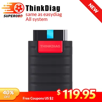 

Thinkdiag same as easydiag 3.0 X431 Bluetooth adapter update online full system OBD2 Scanner Diagnostic Tool easy diag