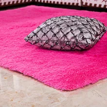 Супер мягкий шелк Шерстяной Ковер Крытый Современный ворсистый ковер шелковые коврики Спальня коврик Детские Гостиная ковер, домашний текстиль