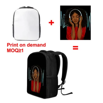 

Custom made OEM subliminal printing kid school bag